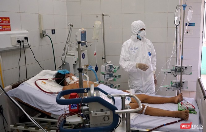 Bệnh nhân COVID-19 mắc kèm nhiều bệnh nền nặng đang được điều trị ở Đà Nẵng