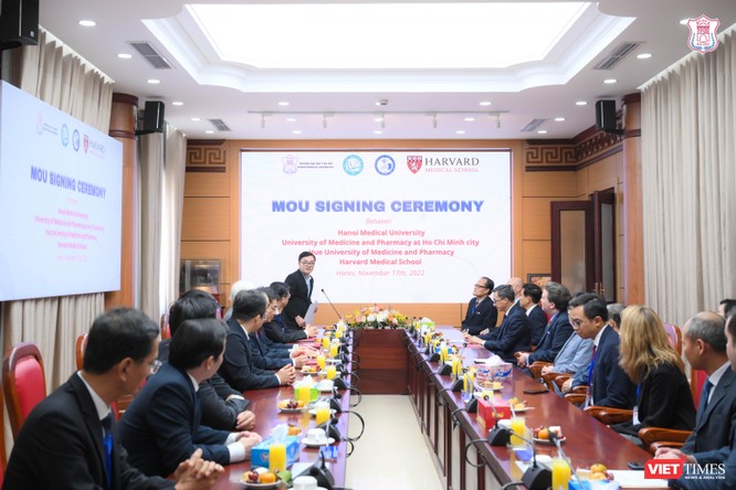 Trường Y Harvard ký kết hợp tác với 3 trường đại học Y -Dược hàng đầu Việt Nam ảnh 5