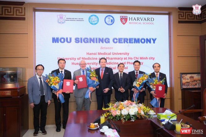 Trường Y Harvard ký kết hợp tác với 3 trường đại học Y -Dược hàng đầu Việt Nam ảnh 1