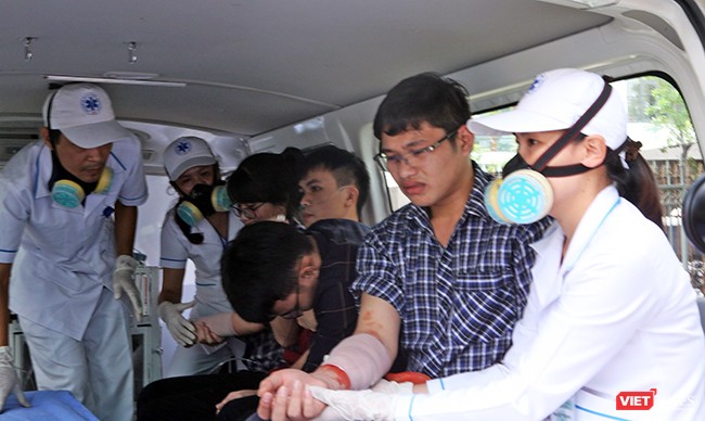Đà Nẵng diễn tập y tế ứng phó cấp cứu phục vụ APEC ảnh 19
