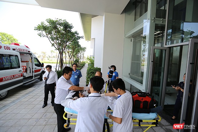 Đà Nẵng diễn tập y tế ứng phó cấp cứu phục vụ APEC ảnh 3