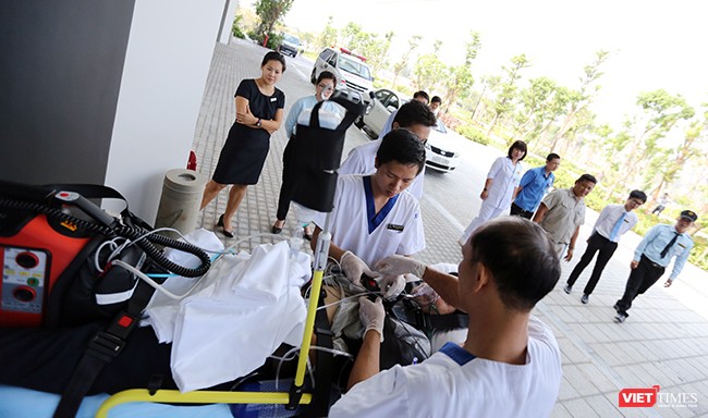 Đà Nẵng diễn tập y tế ứng phó cấp cứu phục vụ APEC ảnh 6