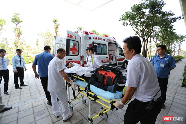 Đà Nẵng diễn tập y tế ứng phó cấp cứu phục vụ APEC ảnh 8