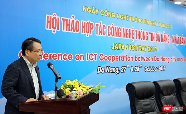 ông Hiromi Sugiyama, Phó Chủ tịch Hiệp hội DN dịch vụ CNTT Nhật Bản, đánh giá cao nỗ lực phát triển CNTT và công nghệ phần mềm của Đà Nẵng trong thời gian qua. Đặc biệt là sự hỗ trợ của Đà Nẵng đối với các doanh nghiệp Nhật Bản