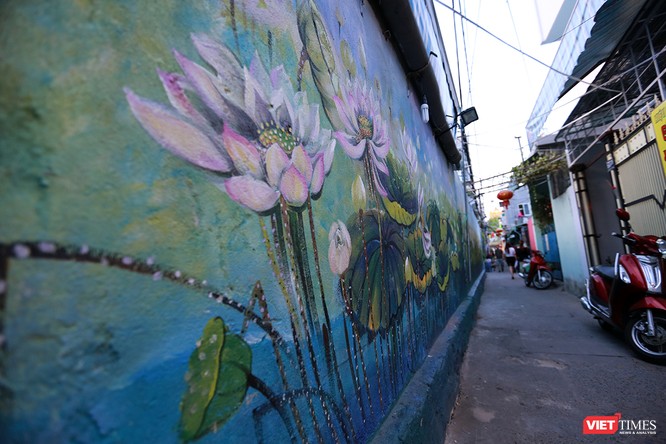 “Làng bích họa” gồm 15.000 bức vẽ, dài hơn 1km tại Đà Nẵng ảnh 12