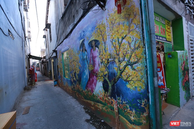 “Làng bích họa” gồm 15.000 bức vẽ, dài hơn 1km tại Đà Nẵng ảnh 5