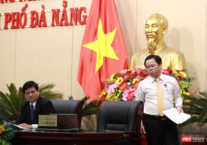 Những khoảnh khắc phiên bầu nhân sự chủ chốt của thành phố Đà Nẵng ảnh 17