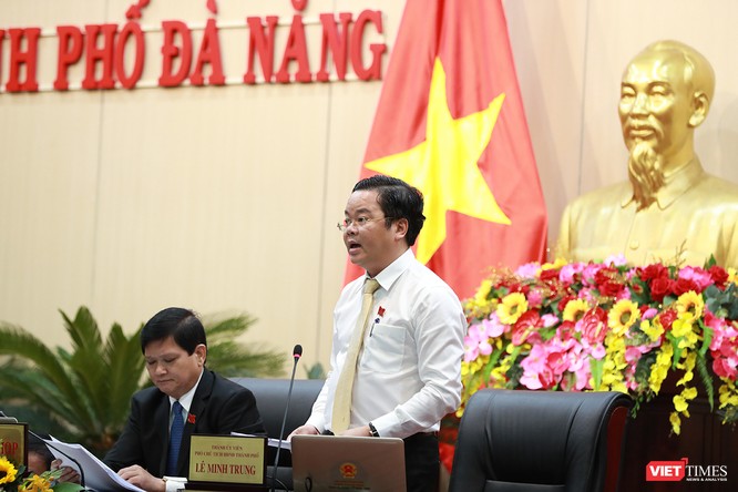 Những khoảnh khắc phiên bầu nhân sự chủ chốt của thành phố Đà Nẵng ảnh 18
