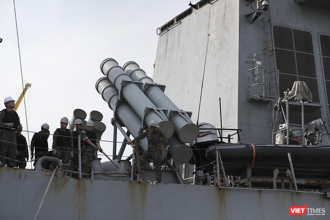 Khu trục hạm Hải quân Hàn Quốc thăm chính thức Đà Nẵng được trang bị vũ khí khủng gì? ảnh 8