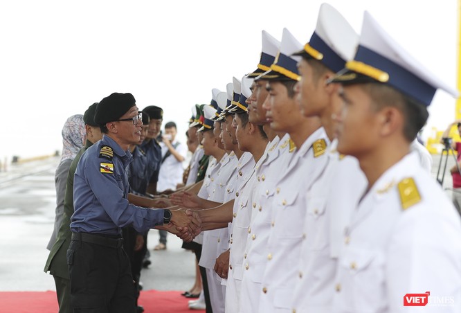 Tham gia tập trận, tàu tuần tra Hải quân Brunei đến thăm Đà Nẵng ảnh 13