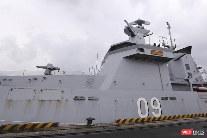 Tham gia tập trận, tàu tuần tra Hải quân Brunei đến thăm Đà Nẵng ảnh 3