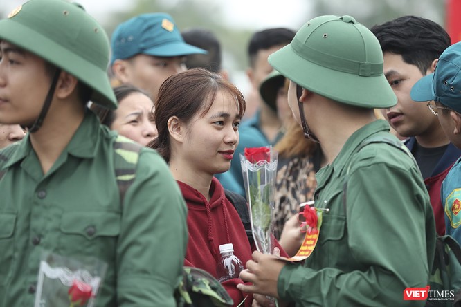 Chùm ảnh: Những khoảnh khắc xúc động trong Lễ giao nhận quân Đà Nẵng 2019 ảnh 21