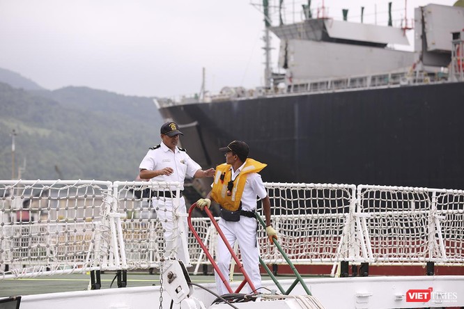 Tàu cảnh sát biển Ấn Độ chính thức đến thăm Đà Nẵng trong 4 ngày ảnh 14