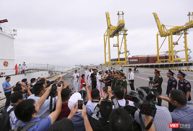 Tàu cảnh sát biển Ấn Độ chính thức đến thăm Đà Nẵng trong 4 ngày ảnh 19
