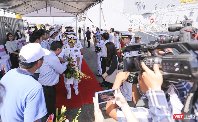 Đội tàu khu trục Hải quân Hàn Quốc chính thức thăm Đà Nẵng ảnh 27