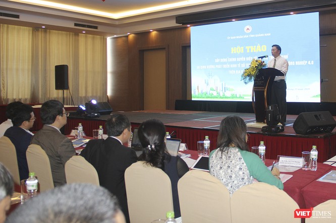 Quảng Nam mời chuyên gia hiến kế, bàn cách “xây dựng chính quyền đô thị và phát triển kinh tế số“ ảnh 1