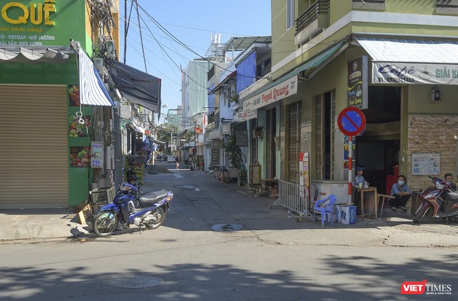 Đà Nẵng: Chợ An Hải Đông đã được dỡ rào chắn phong tỏa ảnh 1