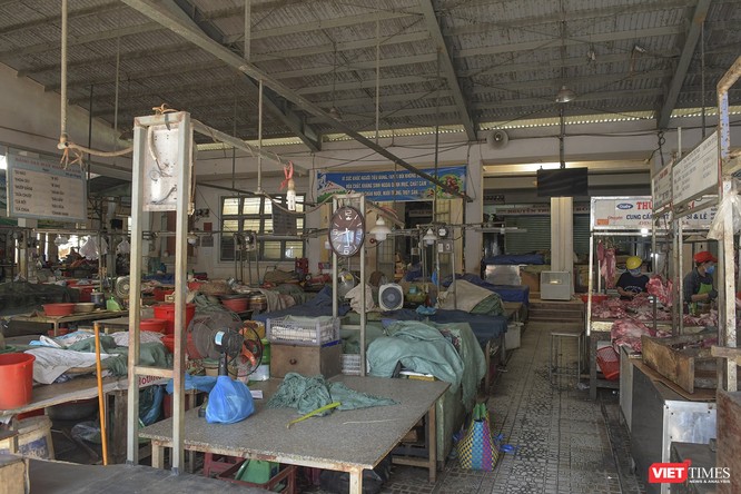 Đà Nẵng: Chợ An Hải Đông đã được dỡ rào chắn phong tỏa ảnh 14