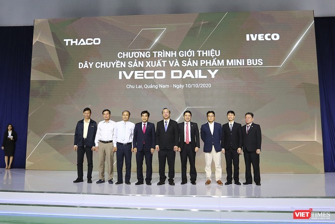 Thaco ra mắt dây chuyền sản xuất và sản phẩm Mini Bus Iveco Daily ảnh 1