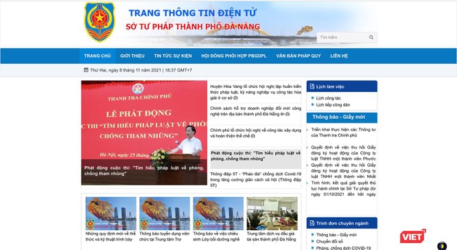 Các website sở ngành ở Đà Nẵng đang cập nhật tin tức ra sao? ảnh 1