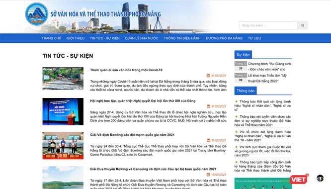 Các website sở ngành ở Đà Nẵng đang cập nhật tin tức ra sao? ảnh 19