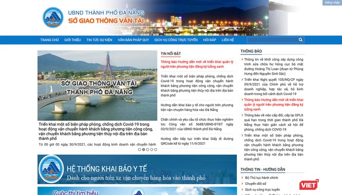Các website sở ngành ở Đà Nẵng đang cập nhật tin tức ra sao? ảnh 20