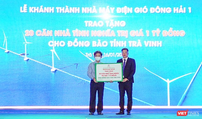 Trungnam Group khánh thành thành nhà máy điện gió đầu tiên trên biển trị giá 5.000 tỷ ảnh 3
