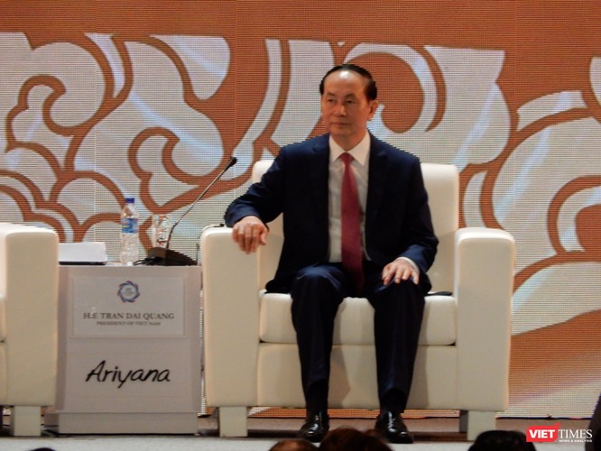 Chủ tịch nước Trần Đại Quang kêu gọi xây dựng một Châu Á - Thái Bình Dương hòa bình, ổn định, năng động, gắn kết và thịnh vượng