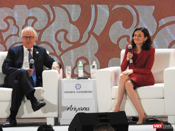 Thủ tướng Úc gặp Đại diện Facebook tại Cung hội nghị Quốc tế Ariyana Đà Nẵng ảnh 1
