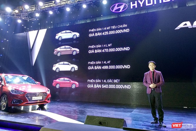 Tham vọng giành ngôi vương phân khúc B, Hyundai Accent 2018 chỉ có giá từ 425 triệu ảnh 5