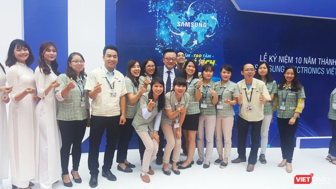 Toàn cảnh lễ kỷ niệm 10 năm Samsung Electronics phát triển vượt kỳ tích tại Việt Nam ảnh 19