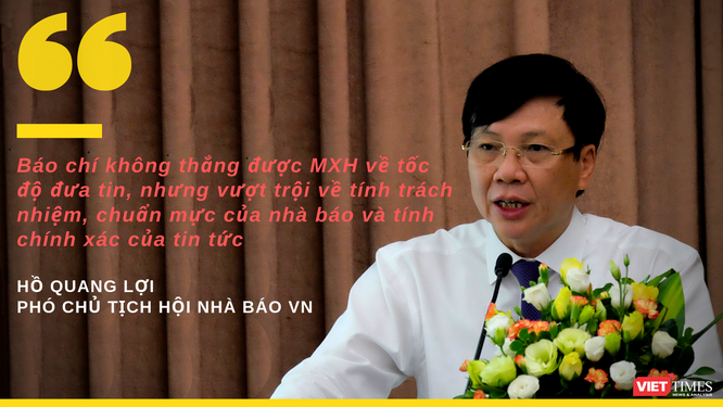 Phó Chủ tịch Hội Nhà báo Việt Nam: “Bảo vệ cái tốt, đấu tranh chống lại cái xấu chính là chuẩn mực” ảnh 1