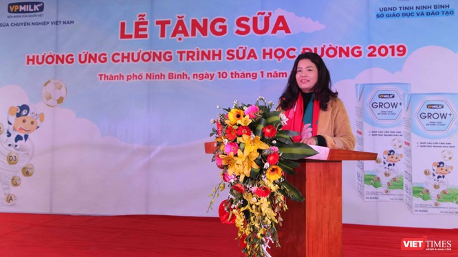Bà Nguyễn Thị Thu Phương lên đường tham gia những chương trình tặng sữa ngay những ngày đầu tiên của năm mới 2019 