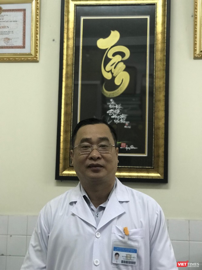 Bác sĩ Nguyễn Văn Tiến - Trưởng khoa