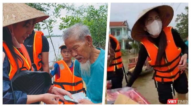 “Sao” Việt bày tỏ nhiều hành động thương về Miền Trung bão lũ ảnh 1