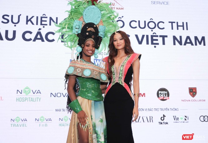 Miss Earth 2021 bất ngờ xuất hiện, làm giám khảo cuộc thi Hoa hậu các Dân tộc Việt Nam 2022 ảnh 3