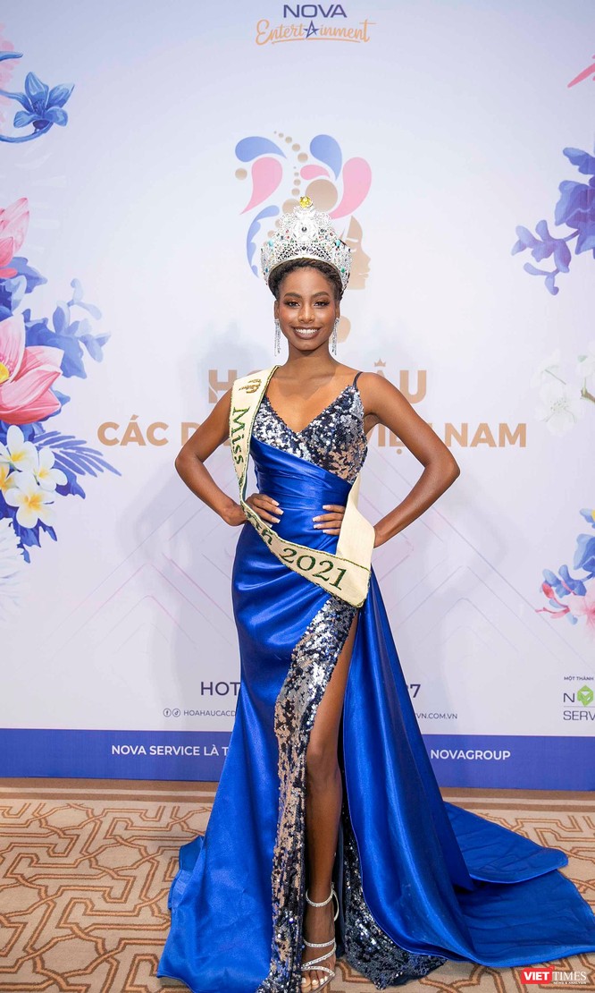 Miss Earth 2021 bất ngờ xuất hiện, làm giám khảo cuộc thi Hoa hậu các Dân tộc Việt Nam 2022 ảnh 7