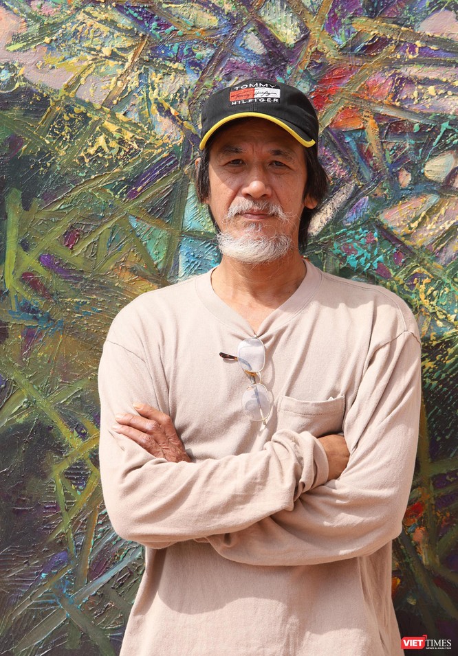 Bất ngờ đi lạc giữa “Vườn tâm tưởng” của họa sĩ Trần Văn Binh ảnh 2