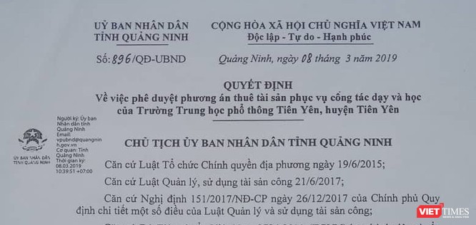 Quảng Ninh: Gần 70 tỷ đồng để thuê trường và cuộc di chuyển vội vã ảnh 1