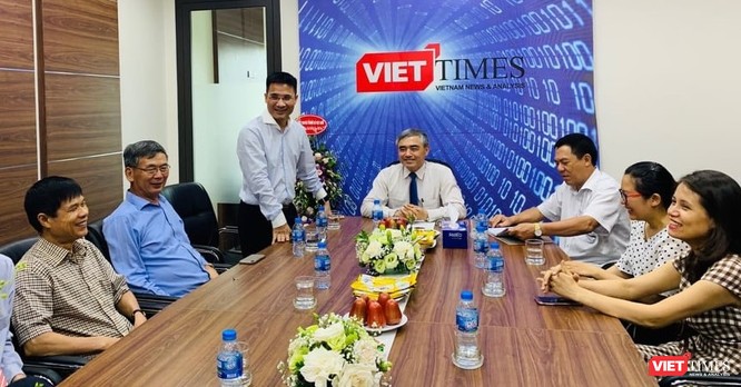 Chủ tịch Nguyễn Minh Hồng: VietTimes góp phần mạnh mẽ tăng uy tín của Hội Truyền thông số Việt Nam ảnh 9