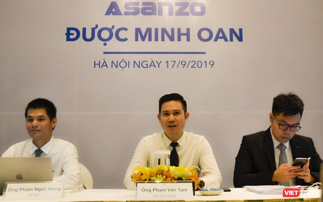 Chủ tịch Phạm Văn Tam tuyên bố: Asanzo không sai, bắt đầu sản xuất, kinh doanh bình thường trở lại từ hôm nay ảnh 1