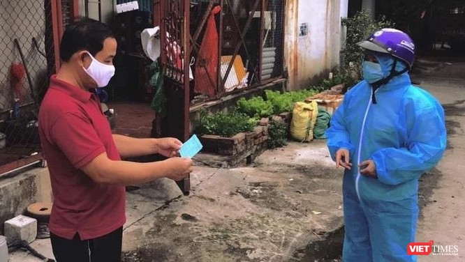 Hải Dương: Sống giữa tâm dịch, người dân Chí Linh bắt đầu đi chợ bằng phiếu ảnh 3