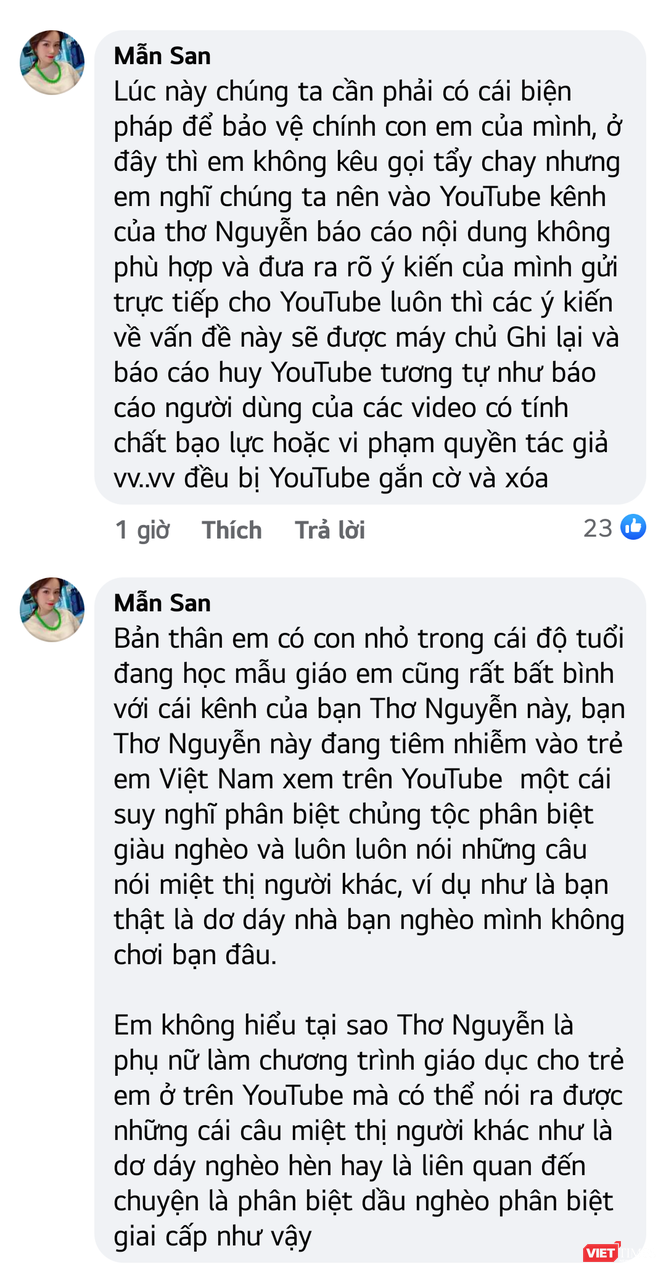 Hứng trọn "gạch đá" từ cộng đồng mạng, YouTuber Thơ Nguyễn đính chính về video "xin vía" ảnh 3