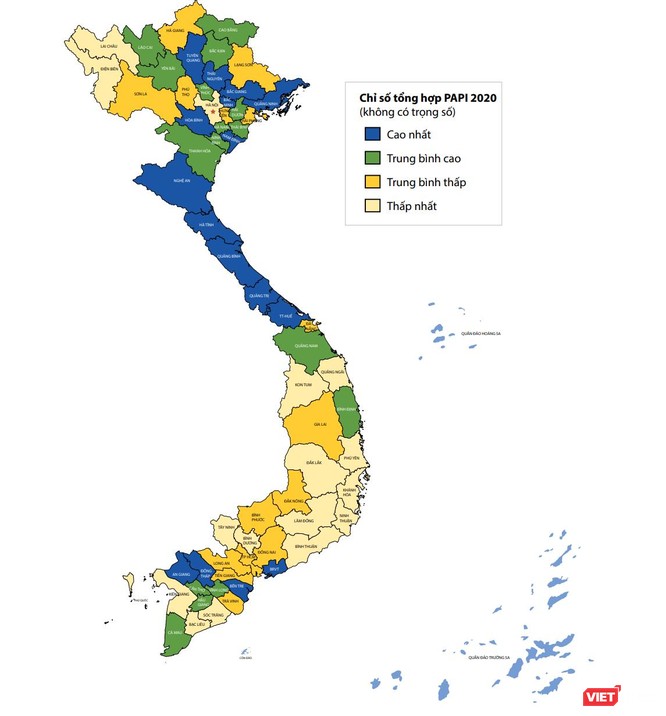 Công bố PAPI 2020: Hà Nội tiếp tục thuộc nhóm thấp nhất ảnh 1