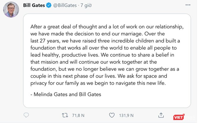 Nhìn lại cuộc hôn nhân 27 năm của vợ chồng Bill Gates ảnh 6