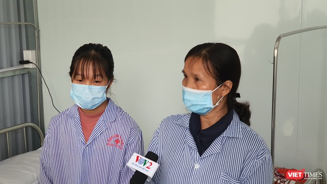 Mẹ và em gái nữ công nhân mắc COVID-19 trở về từ Vũ Hán đã khỏi bệnh ảnh 2