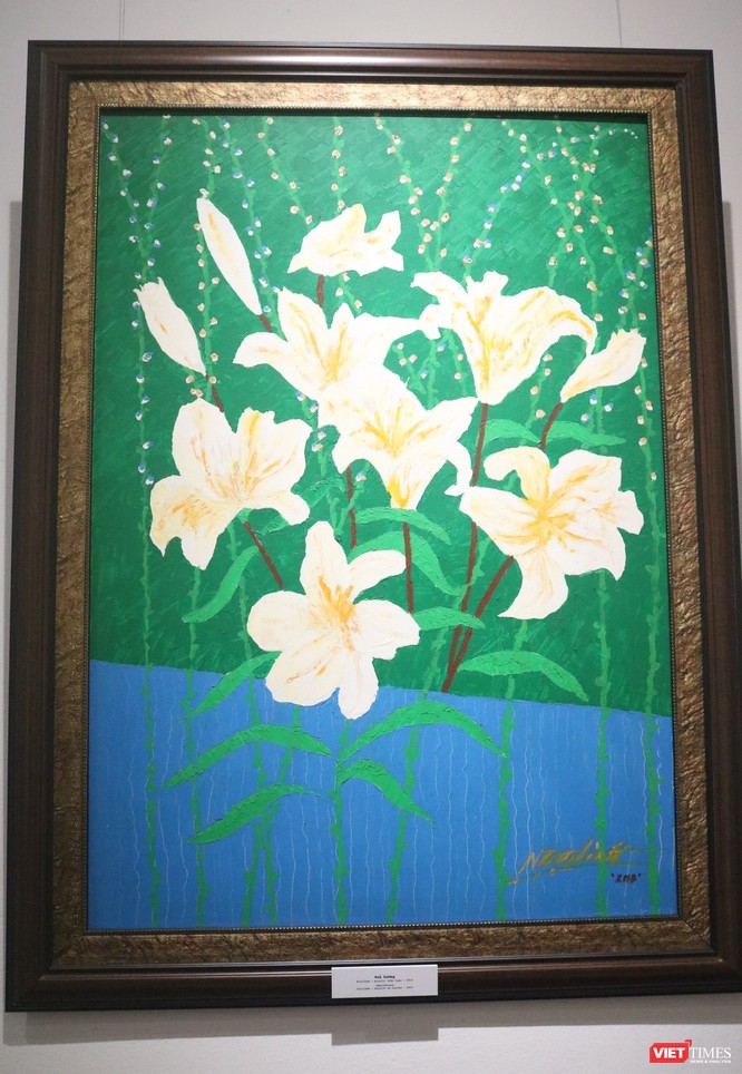 Triển lãm "90 mùa xuân" của họa sĩ Ngọc Linh - những cảm xúc tươi sáng dành riêng cho Hà Nội ảnh 13