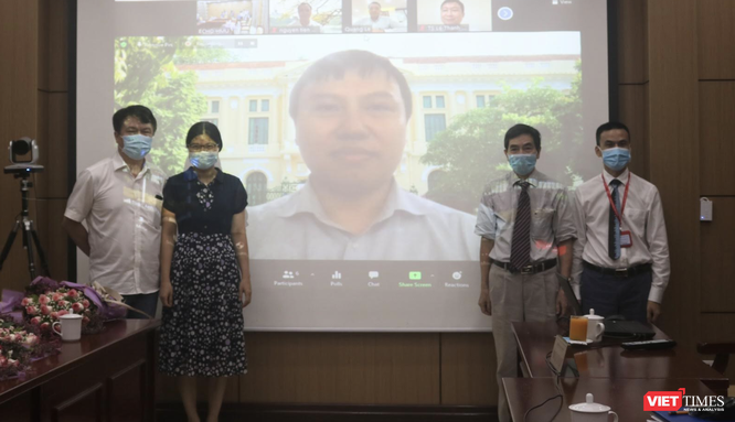Lần đầu tiên trong lịch sử Trường ĐH Y Hà Nội tổ chức bảo vệ luận án tiến sĩ online vì dịch COVID-19 ảnh 5