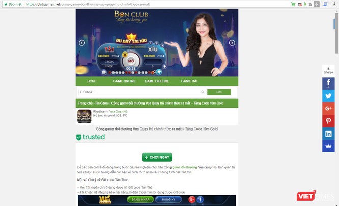 Game bài và “phần nổi tảng băng” đánh bạc trực tuyến ở Việt Nam ảnh 2