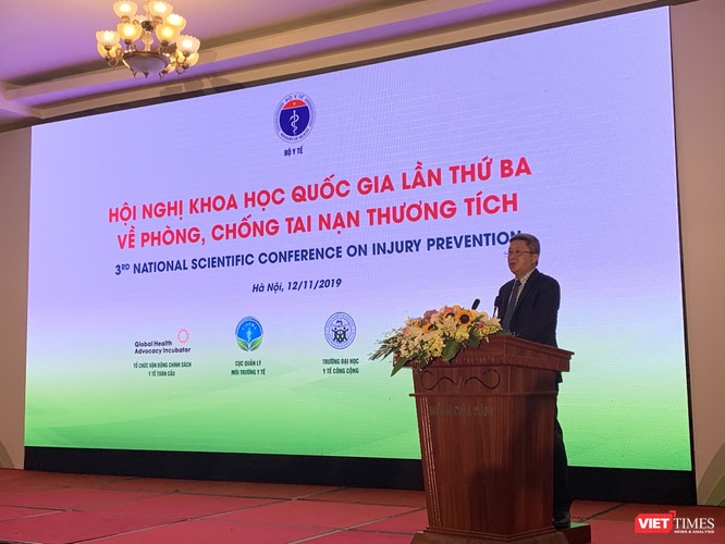 Thứ trưởng Bộ Y tế Nguyễn Trường Sơn cho biết tai nạn thương tích là nguyên nhân chính gây tổn thất lớn về người và tài sản cho xã hội